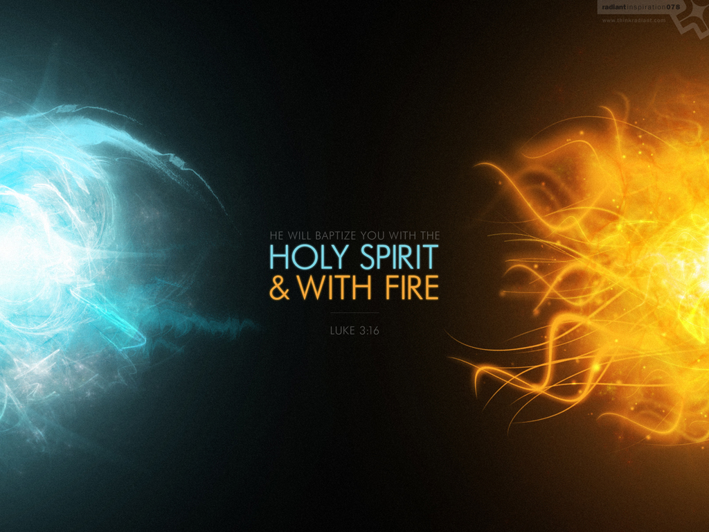 holy ghost fire background